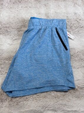 Liberty Pro Women’s Athletic Shorts in Aqua Blue - NWT Medium